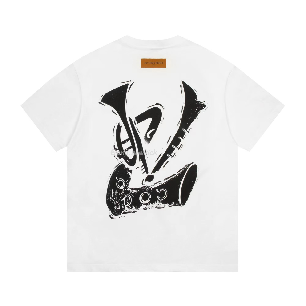 Louis Vuitton 23ss Instrument Short Sleeved T Shirt (2) - newkick.vip